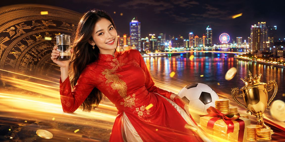 Người hâm mộ bóng đá tại Đà Nẵng xem kèo cược trên điện thoại trong trang phục áo dài